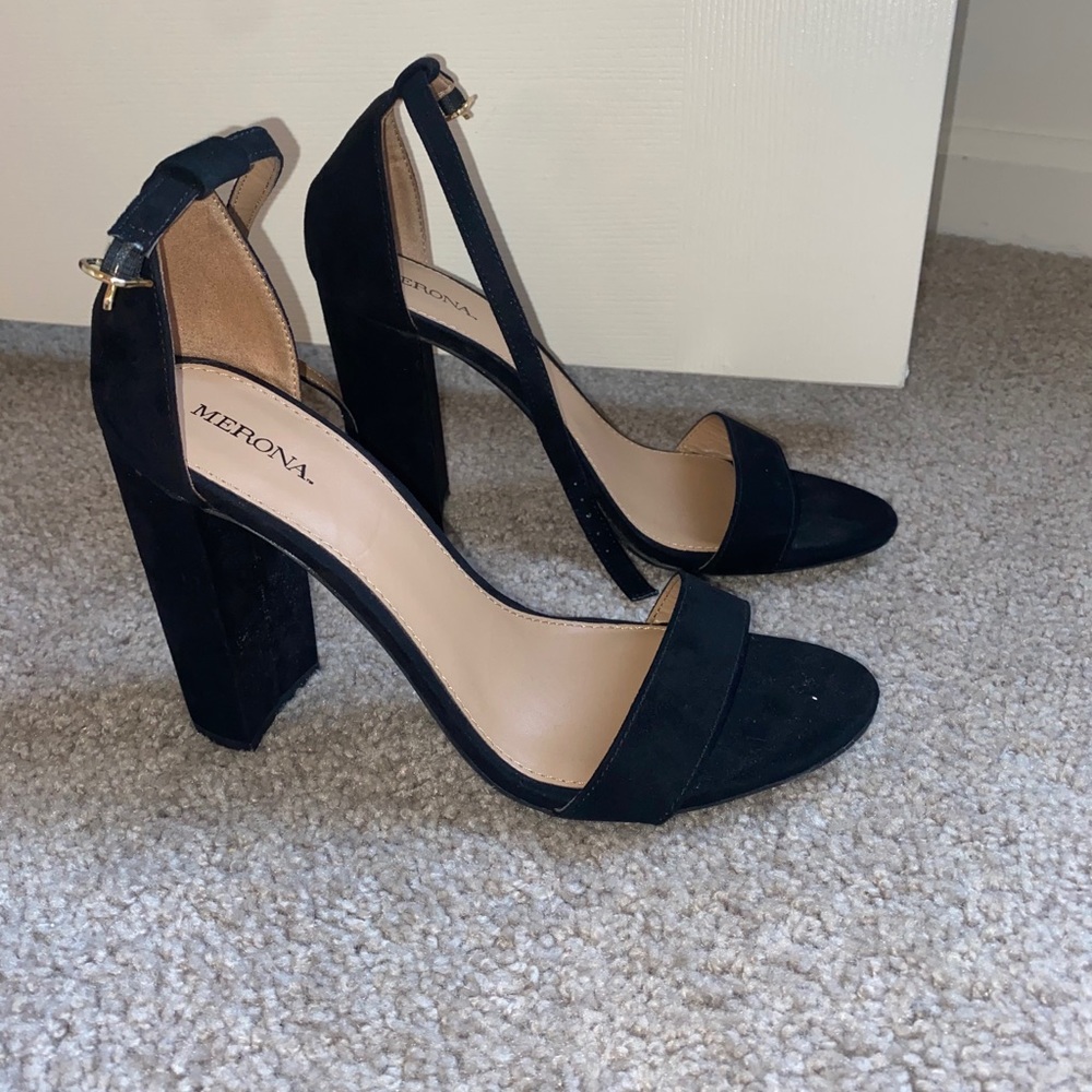 Black heels